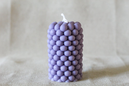 Amethyst Purple Cylinder Honeycomb - Peach Nectar Scented